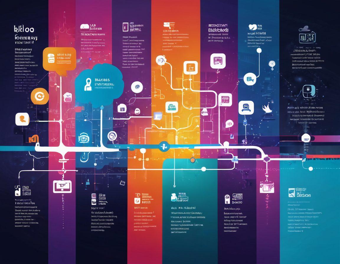 An abstract representation of a digital evolution journey, featuring a timeline from traditional weblogs to modern content platforms. Include icons of a classic blog, a mobile device, and popular social media logos, connected by a vibrant pathway of data streams. The background is a blend of pixelated and smooth textures to symbolize technological change. Choose a color palette that transitions from retro hues to contemporary bright shades. 3D. vibrant colors.